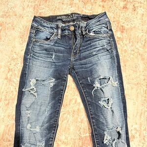 american eagle jeans size 00